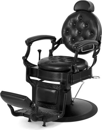 Artist hand Silla de peluquero retro Sillas de peluquería de alta resistencia Silla de salón vintage Silla reclinable hidráulica Silla reclinable