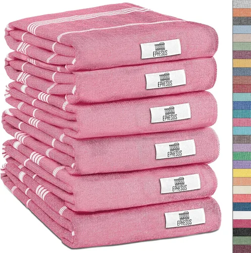 Miniatura 89 de EPHESUS TOWELS Toallas de Mano - Juego de 2 18" x 30" - Toalla de Mano Turca Decorativa para Baño, Cocina, Invitados, Cara, Cabello, Té, Paño