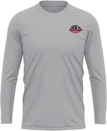 Miniatura 214 de Camisa deportiva de manga larga oficial de la NCAA Collegiate para hombre, con logotipo en el pecho izquierdo, colección Athletic Heather