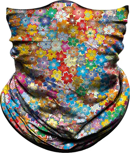 Miniatura 19 de Obacle Máscara Facial Sin Costuras Rave Bandana Hombres Mujeres para Protección contra Polvo Sol Viento Negro Puro Púrpura