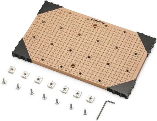 Miniatura 9 de Genmitsu Mesa de alerón CNC MDF para máquina enrutadora CNC 3018, compatible con 3018-PRO, 11.8 x 7.1 x 0.5 in (11-4/5 x 7 pulgadas x 1/2 pulgadas)