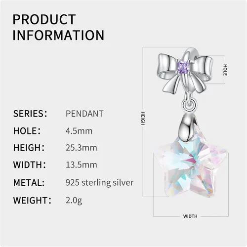 Miniatura 6 de ZQA Dijes de cristal de Murano de corazón de mariposa para pulsera plata de ley 925 cuentas de tapón de cristal de oro rosa dijes espaciadores