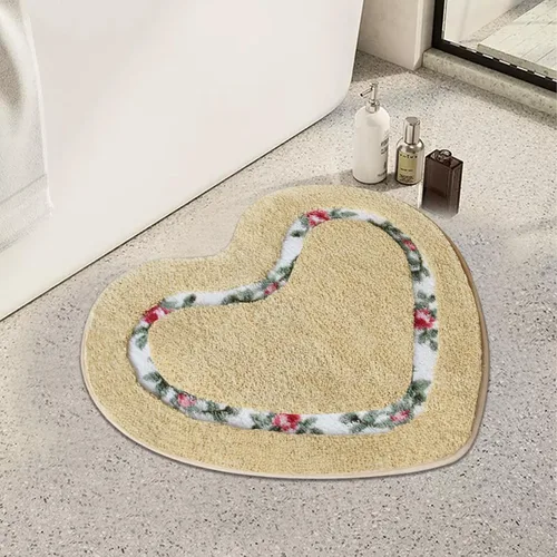 Miniatura 12 de Abreeze Alfombra rosa para sala de estar y dormitorio, antideslizante, ultrasuave, lavable y absorbente, 17.71x49.21 pulgadas, color azul