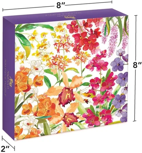 Miniatura 4 de NIQUEA.D, Rompecabezas de orquídeas exóticas