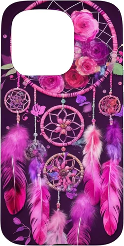 Miniatura 14 de Feather and Flower Dream Catcher Designed Case for iPhone 17