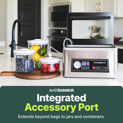 Miniatura 4 de Avid Armor - Máquina selladora al vacío de cámara USV20 Ultra Series para alimentos húmedos, máquina de envasado al vacío de carne, compacta