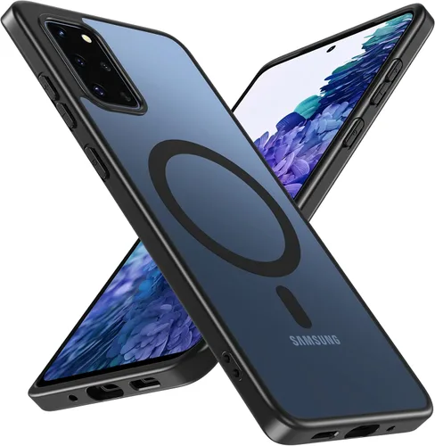 Miniatura 27 de Funda OWKEY Samsung Galaxy A13 5G, Funda Magnética para Teléfono con Soporte y Protector de Pantalla, Funda Protectora Antihuellas y a Prueba de A13