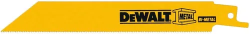 Miniatura 7 de DEWALT DW4811 - Cuchilla recíproca bimetálica de 18 TPI de 6 pulgadas (5 unidades)