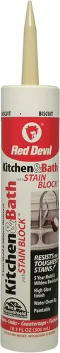 Miniatura 8 de Red Devil 075522 Sellador de bloque de manchas de cocina y baño, paquete de 1, galletas