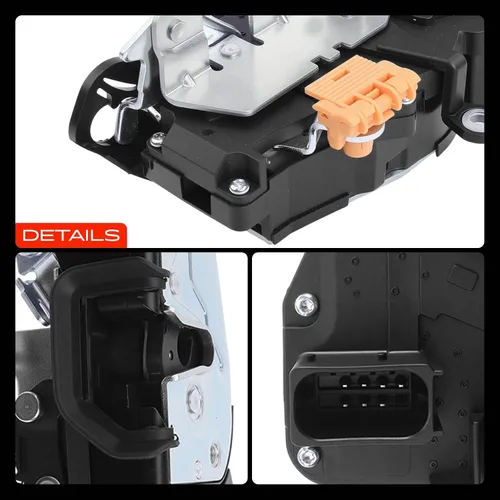 Miniatura 9 de A-Premium Actuador de cerradura de puerta compatible con Cadillac CTS 2009-2014, para modelo sin entrada pasiva, conector de 7 pines