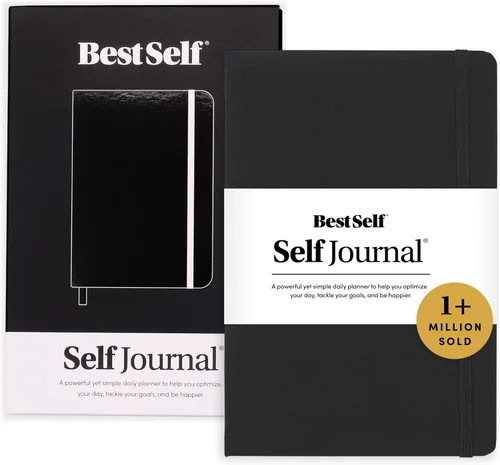 BestSelf Diario de Autosuperación y Planificador de Objetivos de 13 Semanas – Diario Diario sin Fecha Amigable para TDAH para Hombres y Mujeres |