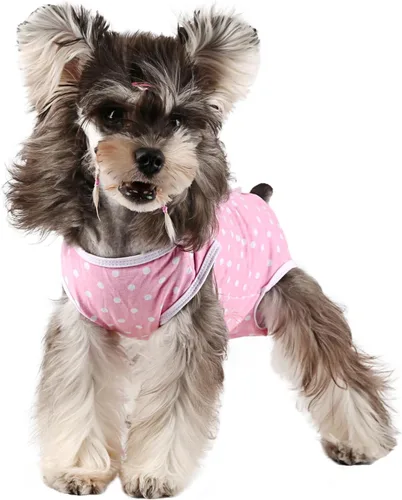 Miniatura 11 de Etdane Pañales para perros, bragas sanitarias, camisas de período fisiológico, trajes de recuperación quirúrgica para perros machos y hembras