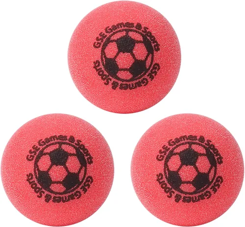 Miniatura 12 de GSE Games & Sports Expert Tamaño reglamentario 1.365 pulgadas de repuesto de futbolín, pelotas de fútbol oficiales de mesa de torneo, accesorios