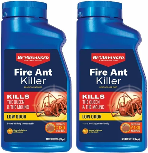 Miniatura 11 de Bayer Advanced 502832 Fire Ant Killer Dust veneno para hormigas, 16 onzas