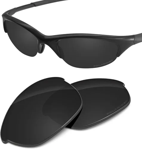 Miniatura 2 de Lentes de repuesto de rendimiento para Oakley Half Jacket polarizadas grabadas - Paquete económico
