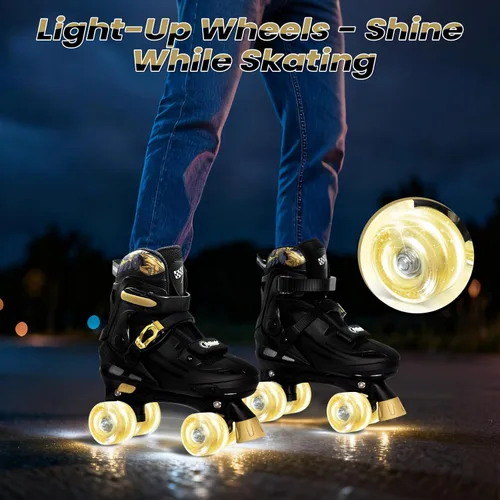 Miniatura 3 de Nattork - Patines ajustables para niños, chicos y chicas adolescentes de 4 a 16 años - Idea de regalo genial con diseño de auto de carreras