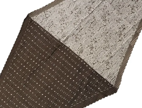 Miniatura 5 de Allegra K Pañuelo plisado con diseño de anacardos y estampado de cachemira para el cuello, para mujer