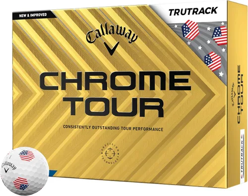 Miniatura 18 de Callaway Golf Chrome Tour Bolas de golf