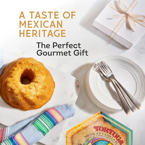 Miniatura 2 de TORTUGA Pastel de ron de vainilla mexicano caribeño – Pastel de ron caribeño de 4 onzas – Paquete de 4 – El regalo gourmet premium perfecto