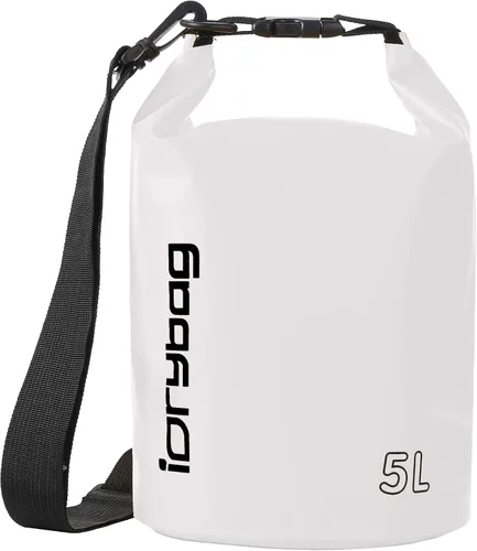 Miniatura 11 de IDRYBAG Bolsa seca para kayak impermeable 2L/5L/10L/15L/20L, pequeña bolsa impermeable para navegación