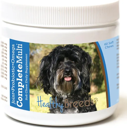 Miniatura 22 de Healthy Breeds Pug todo en uno multivitamínico suave masticable 60