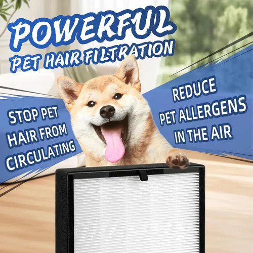 Miniatura 8 de Filtro de repuesto 45i para purificador de aire Alen Breathesmart Flex Bh400 45i grado H13 True HEPA Fresh Filter B4-Pure / Fl40