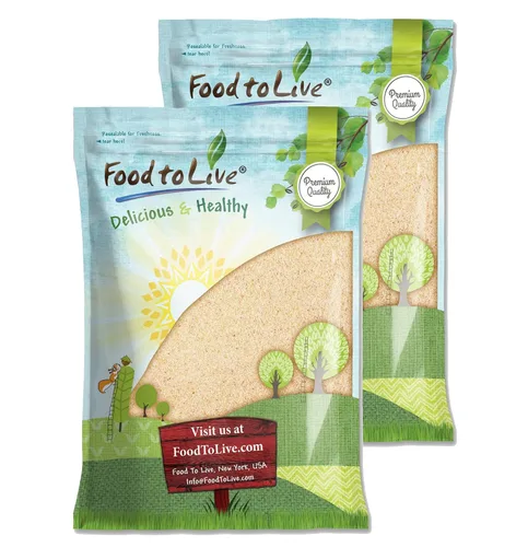 Miniatura 9 de Food to Live - Ajo granulado, 8 onzas - Gránulos de ajo grueso secos, crudos, veganos, especias a granel. Alto en vitamina B, fibra dietética