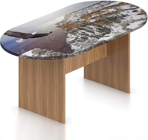Miniatura 9 de XISUNYA Mantel ovalado ajustable, funda de poliéster elástico de aventura, equipo de campamento, saco de dormir, botas, mantel ajustable