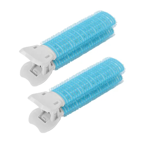 Miniatura 8 de 2 rodillos de volumen para el cabello, clip para rizador, pinzas de raíz de cabello voluminizadoras, herramienta de peinado para mujeres y niñas Azul