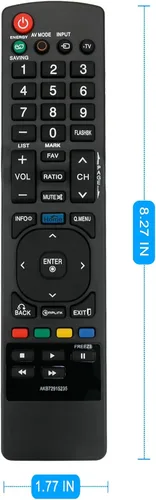 Miniatura 6 de AKB72915235 Reemplazo de control remoto para LG Plasma TV 42PT200 42PT250U 42PT330 42PT350 50PV430 50PV450 50PV450C 50PV550U 60PV250 60PV450 42PJ335