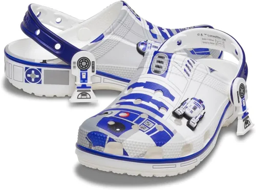 Miniatura 2 de Crocs Zuecos clásicos unisex para adultos, edición Star Wars R2D2
