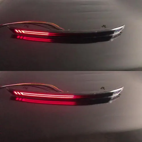 Miniatura 6 de Luz de freno LED para coche para BYD SONG PLUS 2020 2021 2022, LED Night DRL + luz de freno + señales de giro amarillas Streamer, Star Scan