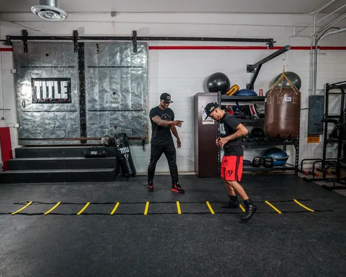 Miniatura 2 de Title Boxing Escalera de velocidad y agilidad: escalera de agilidad, escalera de velocidad, entrenamiento de boxeo, entrenamiento de velocidad