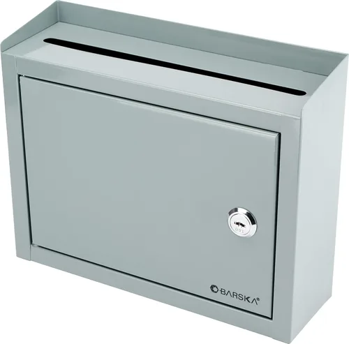Miniatura 6 de Barska Caja de montaje en pared multiusos para sugerencias de correo con cerradura de llave para el aula de oficina en casa