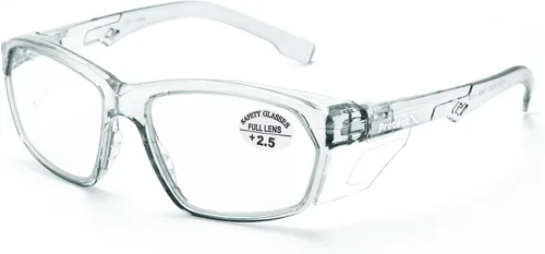 Miniatura 104 de ProtectX Elegantes gafas de seguridad antivaho y resistentes a los arañazos, gafas de protección UV, lentes de bloqueo de luz azul para hombres