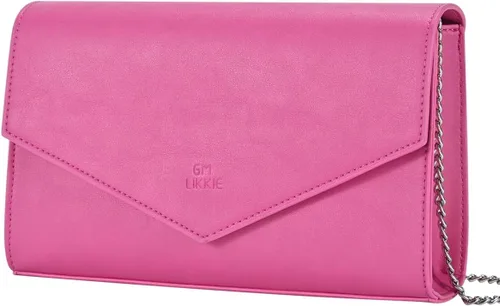 Miniatura 17 de Bolso de mano GM LIKKIE para mujer, bolso tipo sobre de noche, bolso cruzado con solapa de piel sintética PU para el hombro