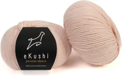Miniatura 9 de 100% Hilo de Alpaca para Bebé para Tejer y Ganchillo - Juego de 3 Madejas de Hilo Premium DK - Ligero, Hipoalergénico y Térmico Hecho en Perú - N010