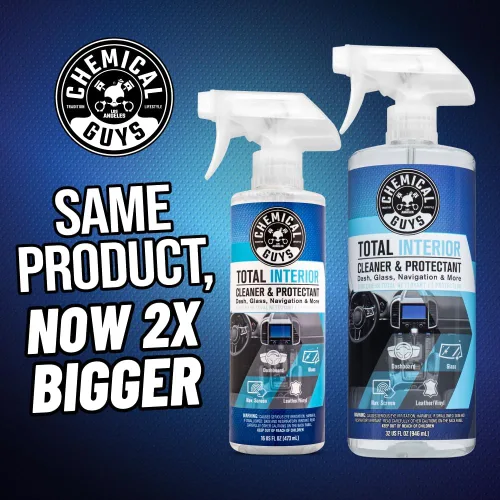 Miniatura 5 de Chemical Guys Limpiador y protector total de interiores – Chemical Guys Limpiador de interiores, limpia y protege el cuero, vinilo, plástico, goma