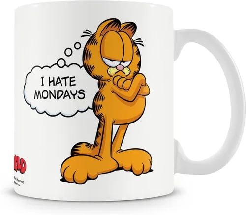 Miniatura 3 de Garfield Taza de café con licencia oficial "I Hate Mondays", talla única