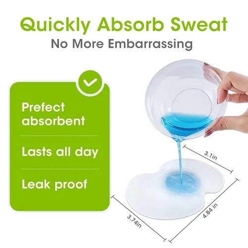 Miniatura 4 de Underarm Sweat Pads - OTTOLIVES PREMIUM QUALITY Fight Hyperhidrosis [50 PCS] for Men and Women Comfortable, Non Visible, Extra Adhesive, Disposable