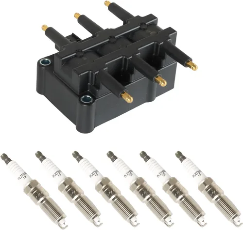 Miniatura 20 de Paquete de 8 bobinas de encendido UF535 de 8 piezas y bujías de iridio compatibles con Mercedes-Benz CLS550 E550 S550 GL450 SL550 ML550 S450 CL550