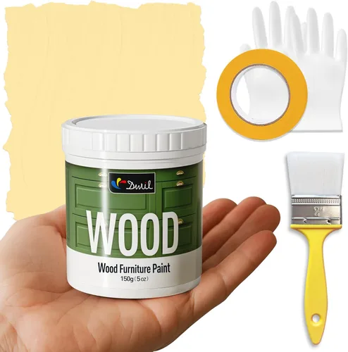 Miniatura 10 de DWIL Pintura para Muebles con Acabado Mate - Pintura para Madera de 16 Oz para Gabinetes, Puertas, Mesas y Cómodas Renovación - A Base de Agua, No