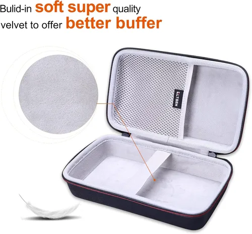 Miniatura 2 de L LTGEM Estuche de almacenamiento EVA para Zoom H8 de 12 pistas/Tascam Portacapture X8 Portátil Práctico Grabador - Bolsa de transporte protectora