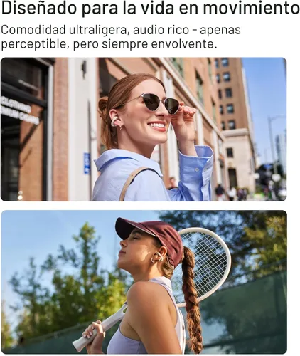 Miniatura 4 de SHOKZ OpenDots ONE - Auriculares de oído abierto, auriculares clip-on - Auriculares inalámbricos Bluetooth con micrófono - Seguros, ligeros, cómodos