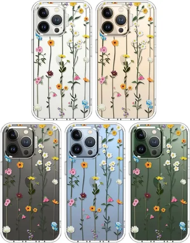 Miniatura 3 de MOSNOVO - Funda para iPhone 13 Pro, protección Buffertech contra caídas de grado militar (6.6 pies), antidesprendimiento, poliuretano termoplástico