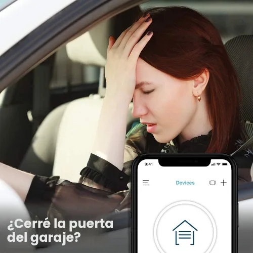 Miniatura 2 de CHAMBERLAIN Control inteligente de garaje - Hub de garaje inalámbrico y sensor con WiFi y Bluetooth - Controlado por teléfono inteligente