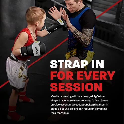 Miniatura 4 de Kids Boxing Gloves for Kids Children Youth Punching Bag Kickboxing Muay Thai Mitts MMA Training Sparring Gloves