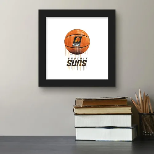 Miniatura 4 de Trends International Gallery Pops NBA Phoenix Suns - Póster de pared de baloncesto por goteo, 12.00 x 12.00 pulgadas, versión de marco negro