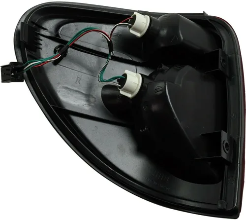 Miniatura 5 de Luz trasera halógena bombilla trasera derecha lado pasajero transparente y rojo lente trasera luz trasera luz de freno minivan CH2801157 68241334AA
