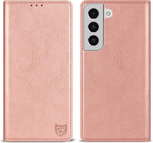 Miniatura 12 de ZZXX Funda tipo cartera para Samsung Galaxy S22 Plus con bloqueo RFID, soporte de ranura para tarjetas, funda protectora de cuero magnético fuerte